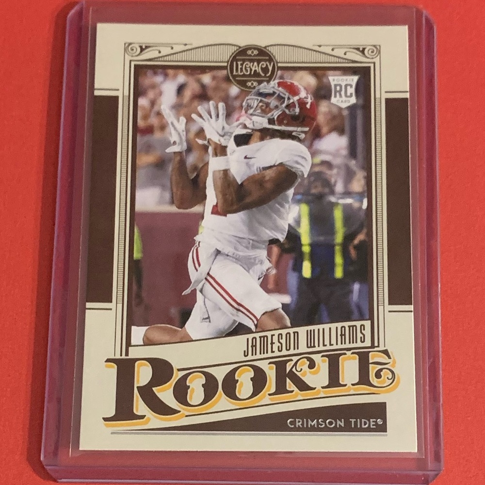 Jameson Williams #13 2022 Panini Chronicles DP Legacy Rookies Football Card
